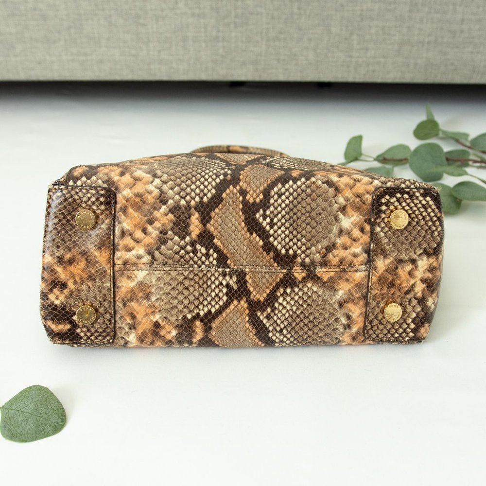 Michael Kors Python Embossed Leather Selma Tote - image 5